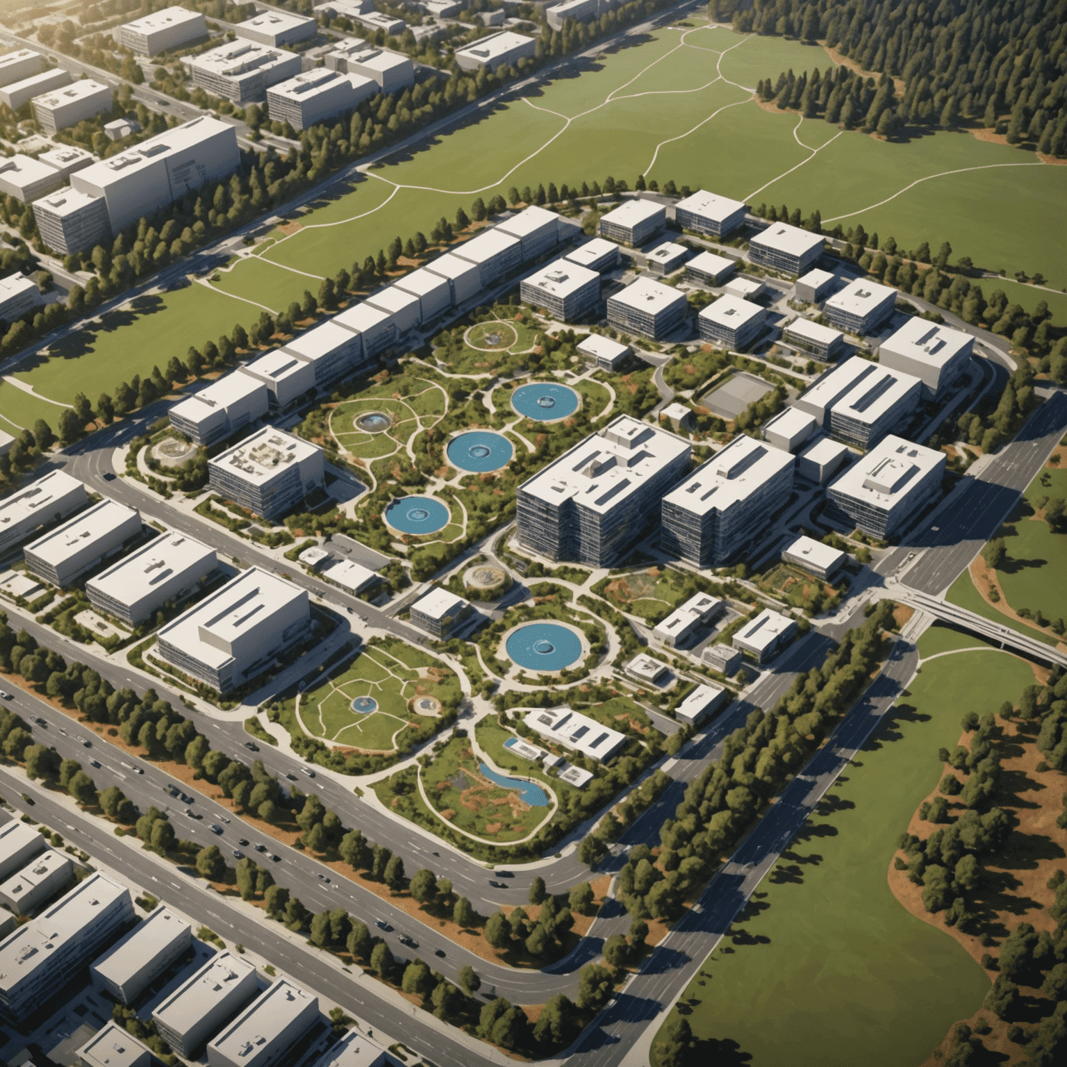 Map showing the location of AI Innovation Center in Silicon Valley